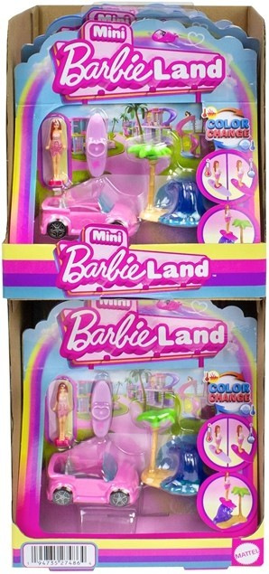 Barbie Mini Barbieland Plážové auto 1