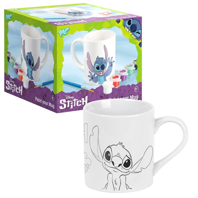 Stitch Maľovanie hrnčeka