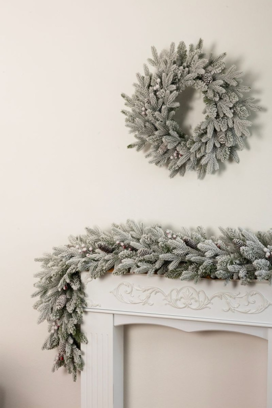 Girlanda MagicHome Vianoce Frosty, zasnežený, 3D+2D, 180 cm 4