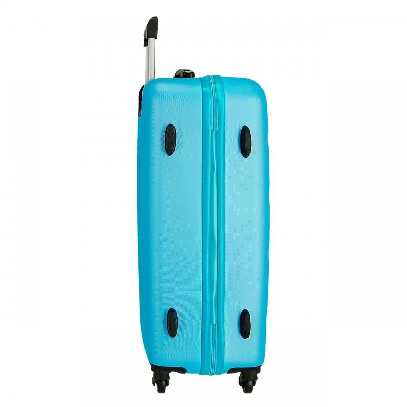 ROLL ROAD Flex Azul Claro, Sada ABS cestovných kufrov, 55-65cm, 584956A 3
