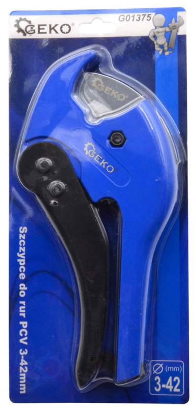 Nožnice na PVC rúrky, priemer 3 - 42 mm, GEKO 4