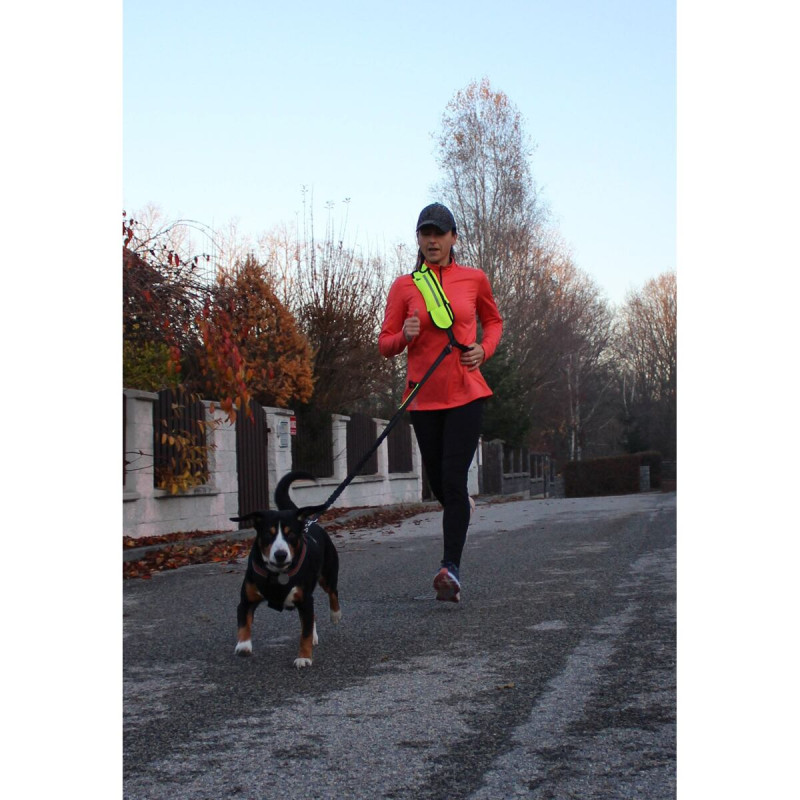 Runner Buddy 1.0 vodítko na behanie so psom žltá 1