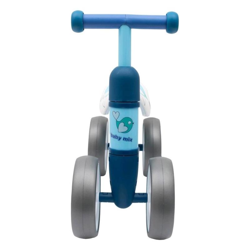 Detské odrážadlo Baby Mix Baby Bike Čierna biela football