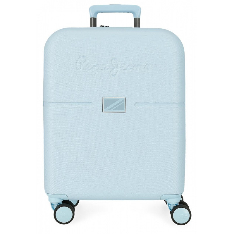 ABS Cestovný kufor PEPE JEANS ACCENT Azul, 55x40x20cm, 37L, 7698634 (small exp.)