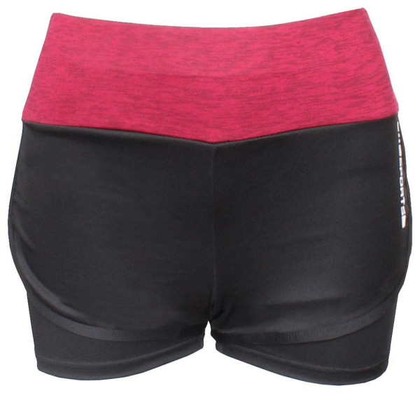 Runner Short 2W fitness set plum 3