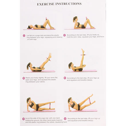 Yoga Crescent kruh joga pilates modrá 2