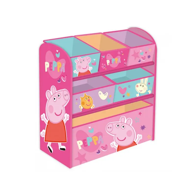 Regál / organizér na hračky PEPPA PIG, PP13987