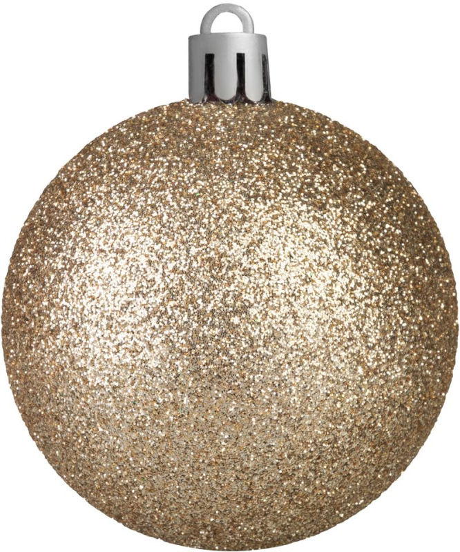 Gule MagicHome Vianoce, sada, 32 ks, šampaň, mix, na vianočný stromček 3