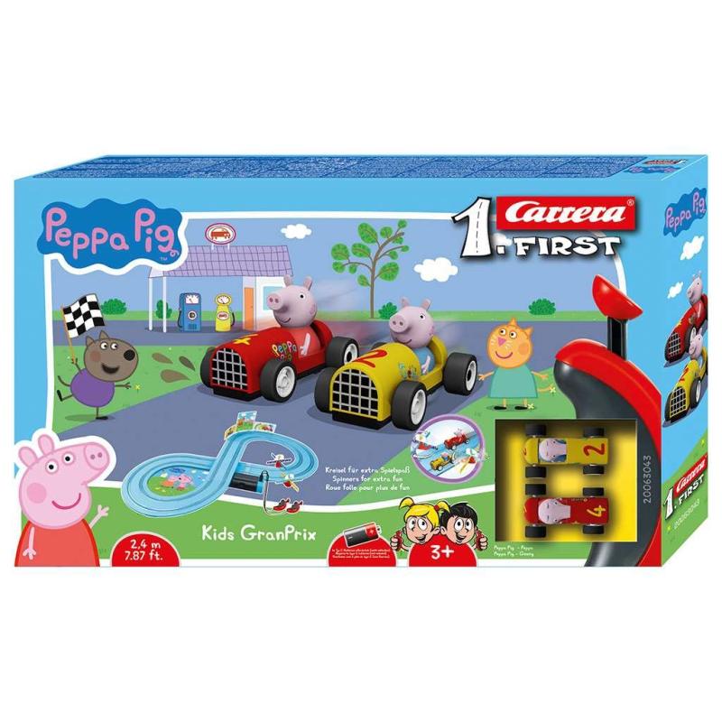 Autodráha Carrera FIRST Peppa Pig - Kids GranPrix 2,4m 1