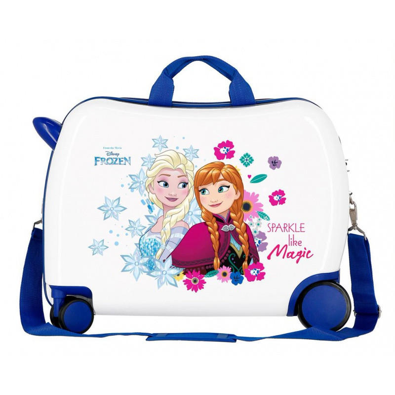 Detský cestovný kufor na kolieskach / odrážadlo DISNEY FROZEN Sparkle, 34L, 2429862 1