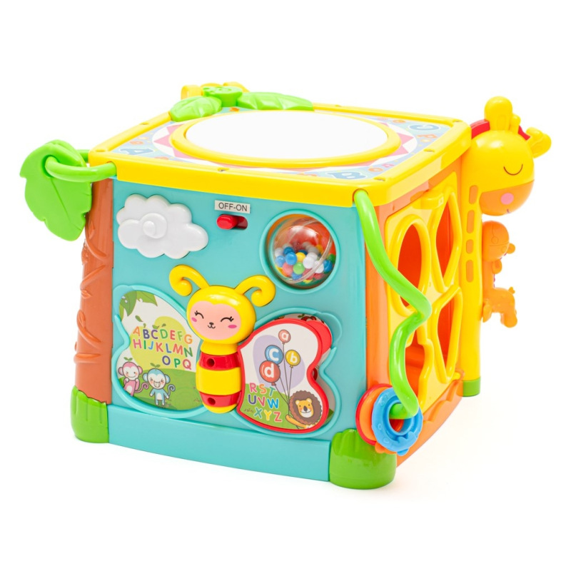 Interaktívna hudobná vzdelávacia kocka Baby Mix 4