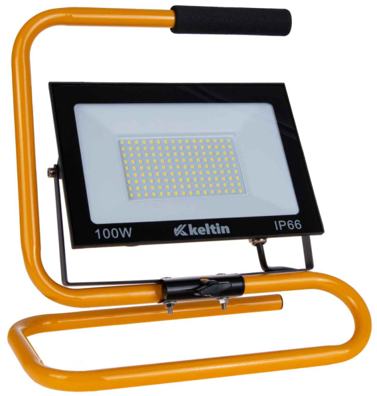 LED reflektor 100W so stojanom, neutrálna biela 4500K, KELTIN 1
