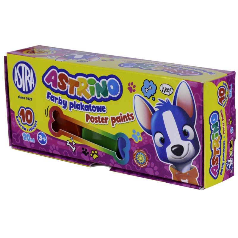 Školské temperové farby v kelímku Astrino, 10x20ml, 301221003 3
