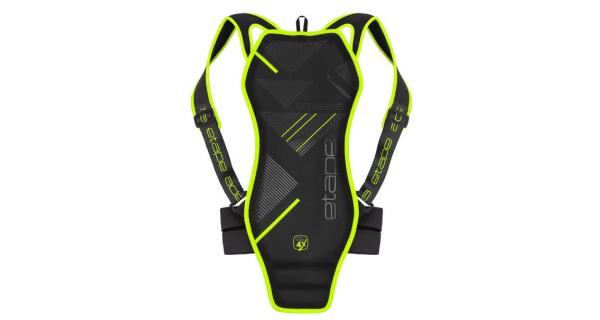 Etape Spine chránič chrbtice čierna-žltá fluo veľ. XL