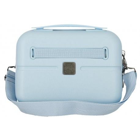JOUMMA BAGS ABS Cestovný kozmetický kufrík PEPE JEANS ACCENT Azul, 21x29x15cm, 9L, 7693934
