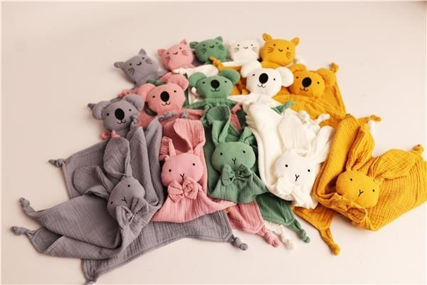 Mušelínový usínáčik New Baby Koala grey 4