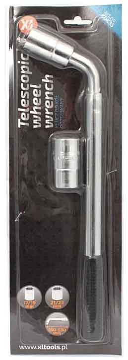 Kľúč na matice kolies teleskopický 17x19 mm, 21x23 mm, XL-TOOLS 1