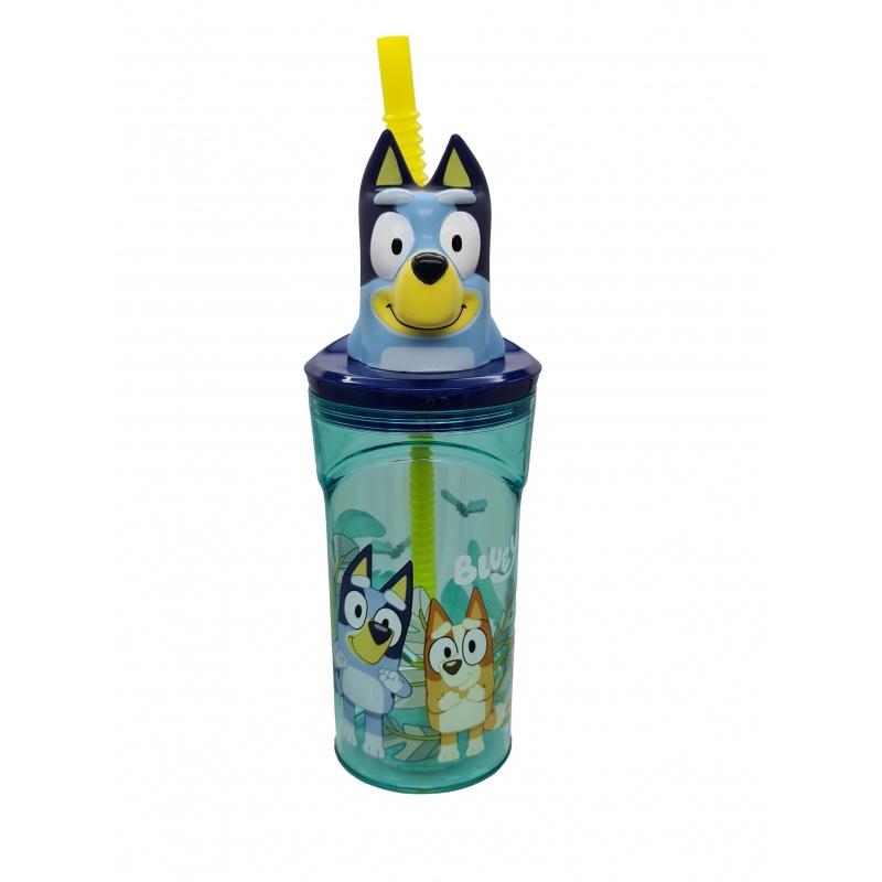 Plastový 3D pohár s figúrkou Bluey, 360ml, 50666