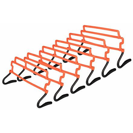 Merco Hurdle Set sada nastaviteľných prekážok oranžová 1