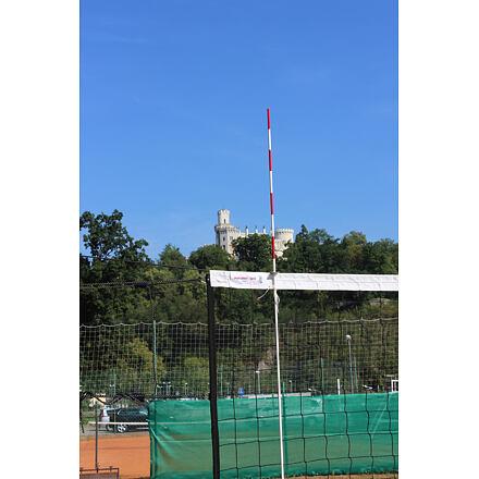 Pokorný siete Sieť na badminton SPARTAN HOBBY s tyčami 2095 2
