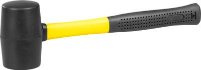 Kladivo Strend Pro HM211 340 g, gumené, BlackHead, kovová rúčka, TPR, dĺžka násady 290mm 1