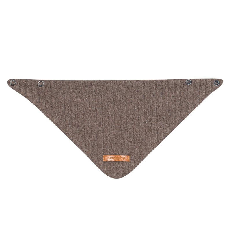Jesenná dojčenská čiapočka so šatkou na krk New Baby Special One hnedá 74 (6-9m) 3