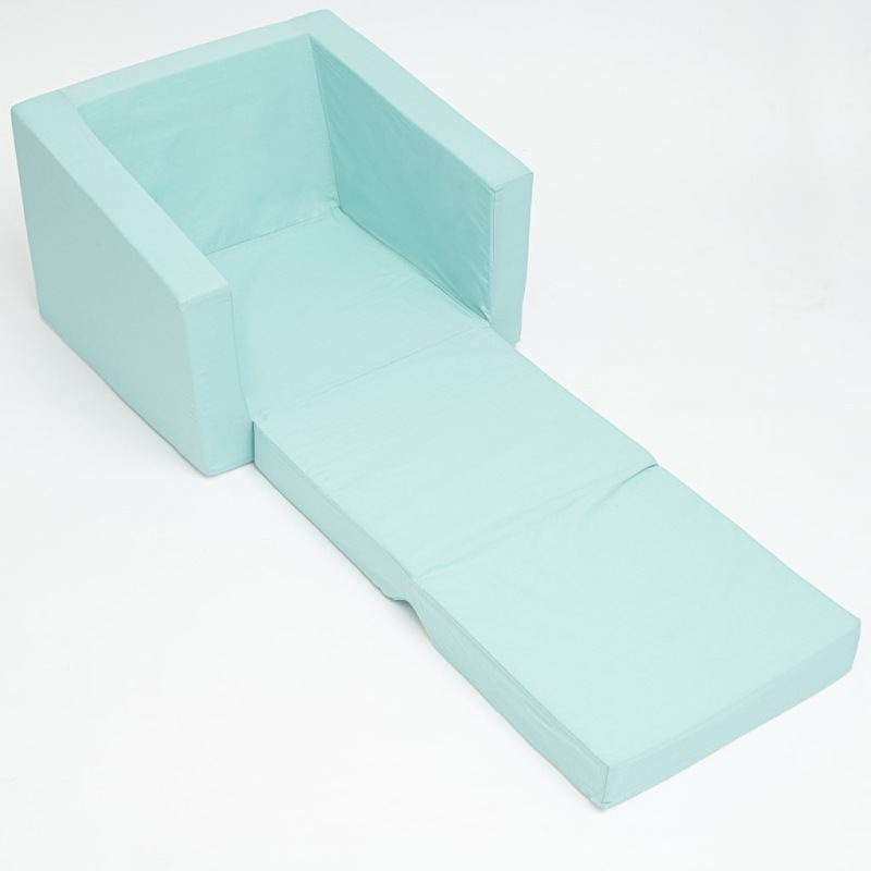 Detské rozkladacie kreslo New Baby Elephant mätová 1