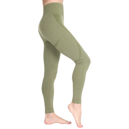 Yoga Shark fitness legíny khaki