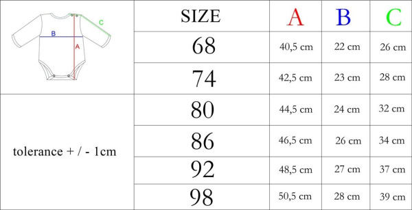 Dojčenské bavlnené body s krátkym rukávom Nicol Tomi modrá 68 (4-6m) 1