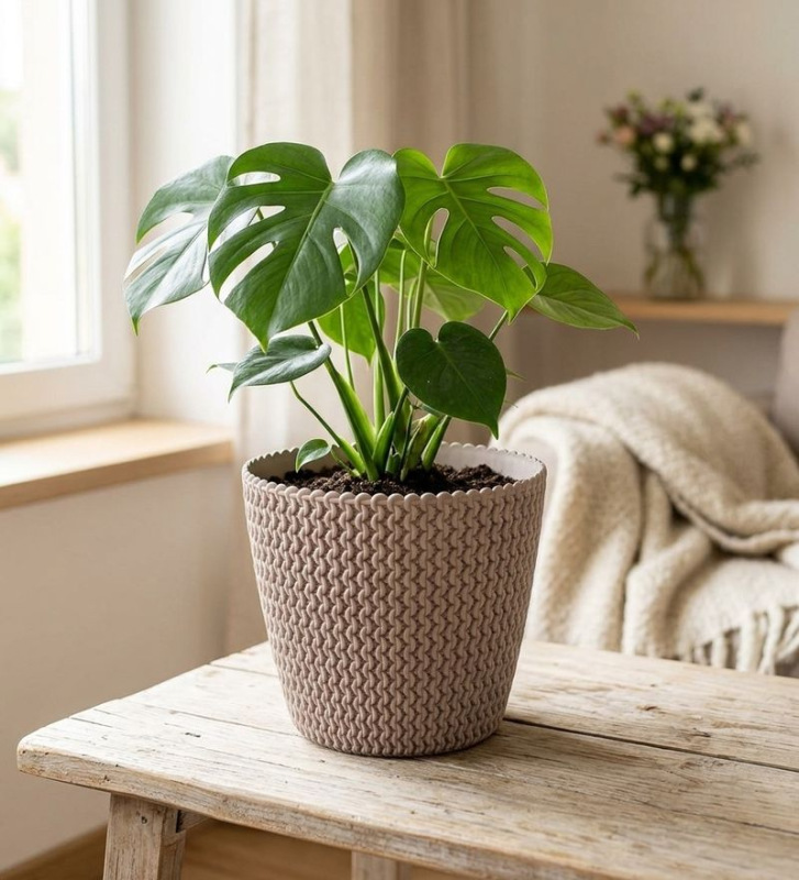 Kvetináč SPLOFY 295/249 mm, 11.5 lit., mocca 1