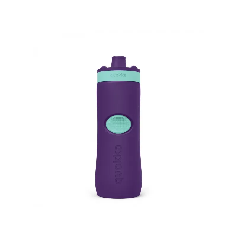 QUOKKA SWEAT Športová plastová fľaša AQUA VIOLET 680ml, 06972