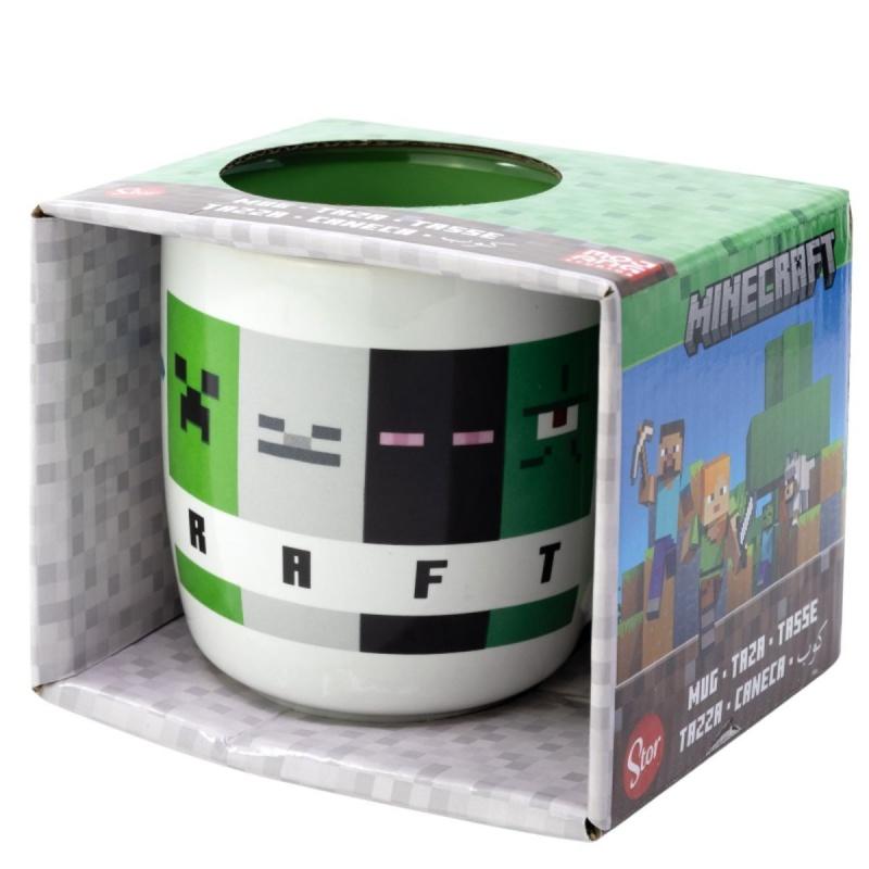 STOR Keramický hrnček Minecraft, 380ml, 75618