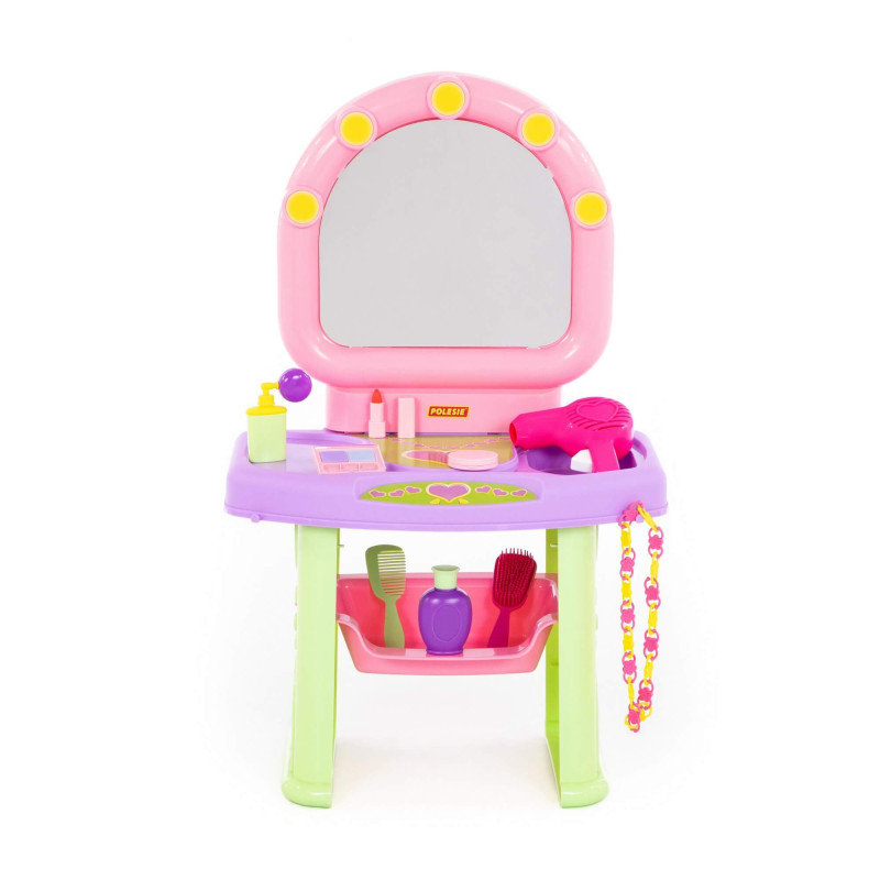 Kozmetický stolík so zrkadlom Vanity 2