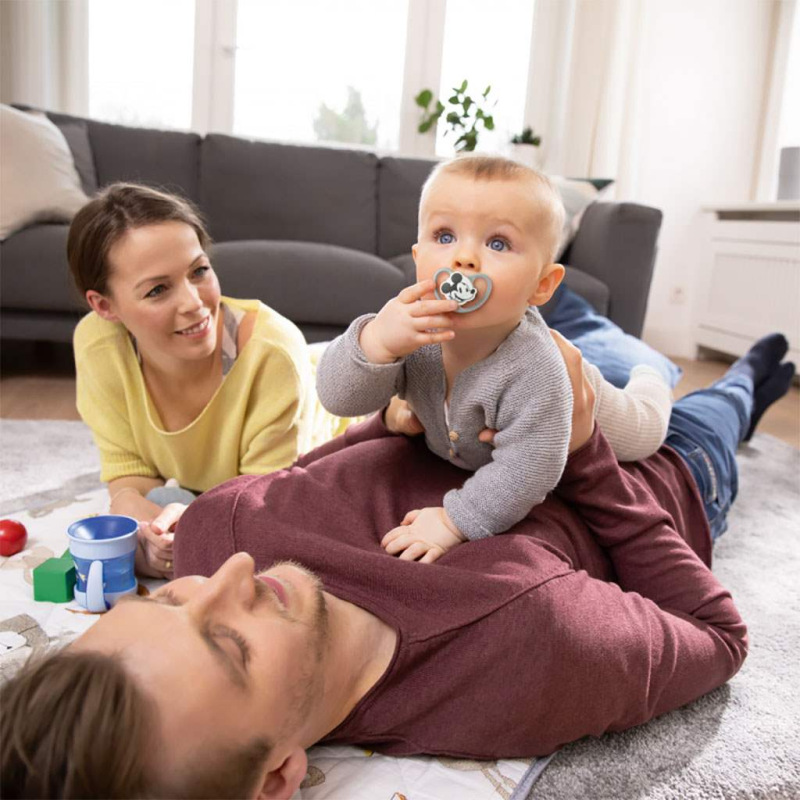 Cumlík NUK Perfect Match Air Disney Mickey Mouse 6-18 mesiacov grey 6-18 m 3