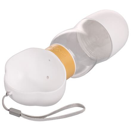 Merco Travel 2in1 cestovná fľaša pre psov biela