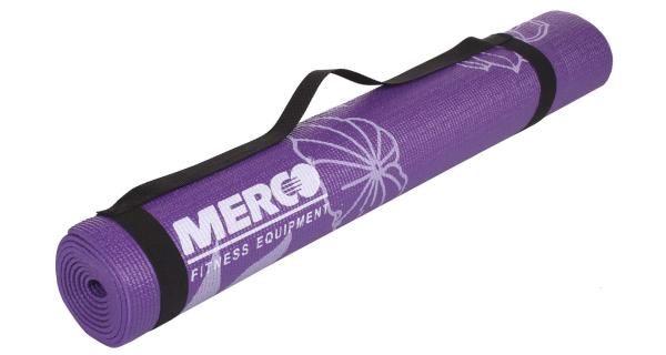Merco Print PVC 4 Mat podložka na cvičenie fialová