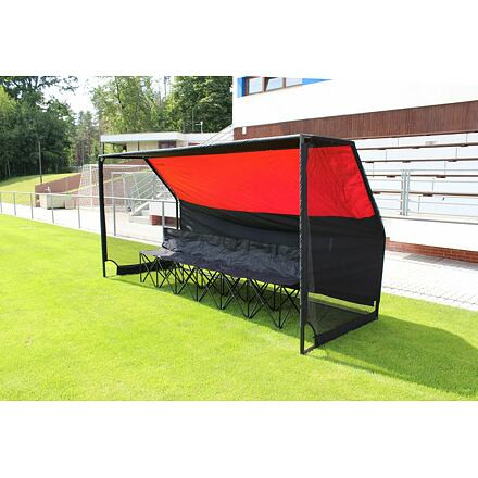 Team Shelter futbalová striedačka 6