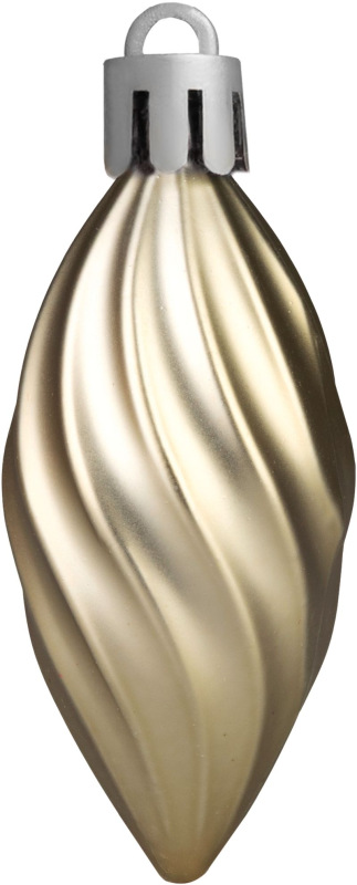 Gule MagicHome Vianoce, sada, 32 ks, šampaň, mix, na vianočný stromček 9