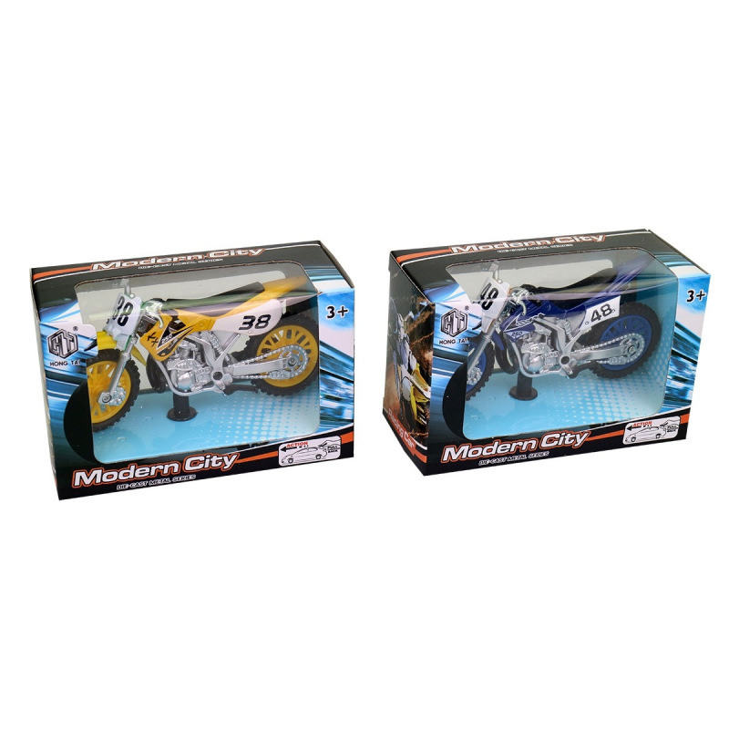 Motorka závodná kovová 2