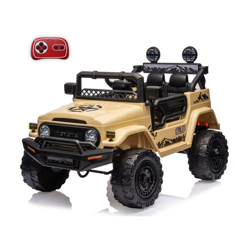 Elektrické autíčko Milly Mally Toyota FJ Cruiser Black 1