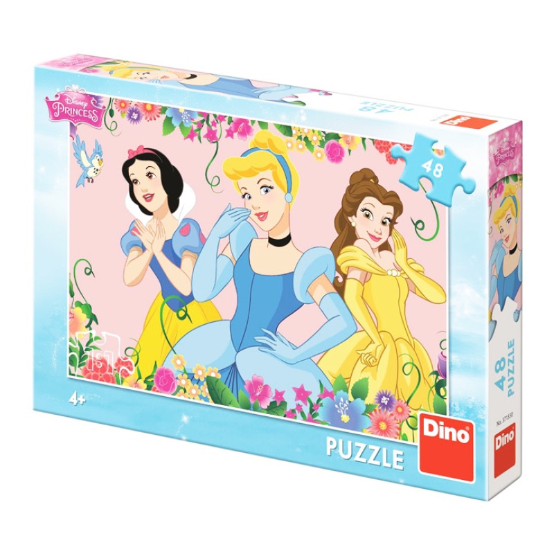 Rozkvitnuté princezné - 48 dielikov