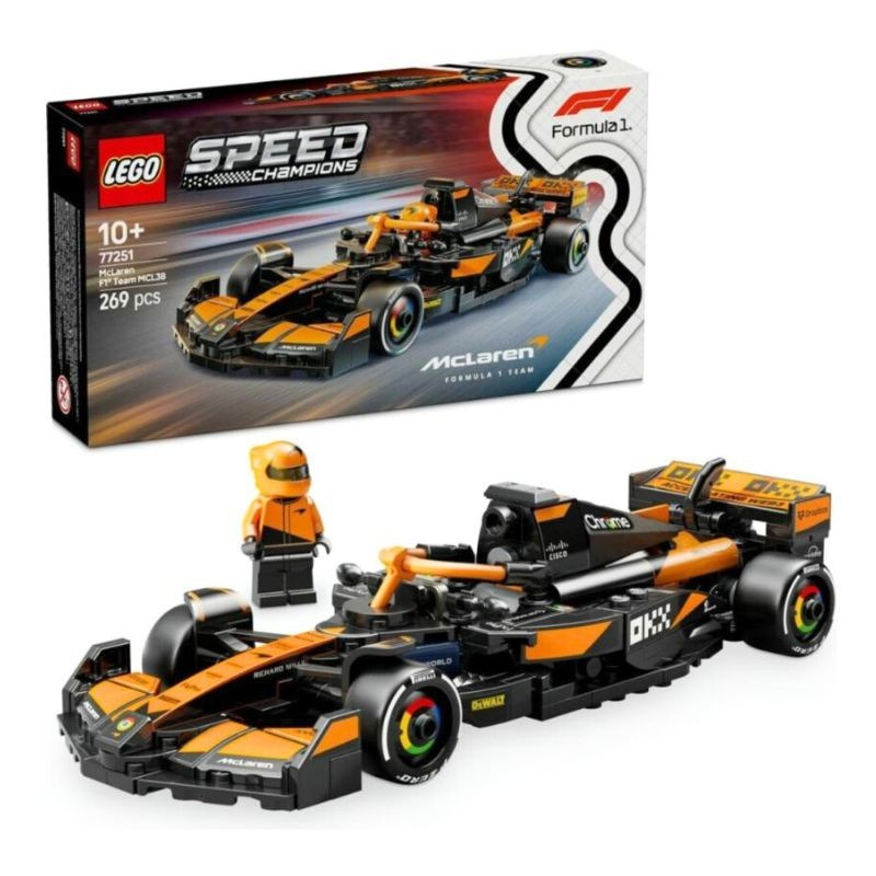 LEGO Speed Champions Pretekárske auto McLaren F1 Team MCL38