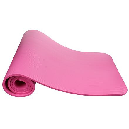 Yoga NBR 10 Mat podložka na cvičenie ružová 1