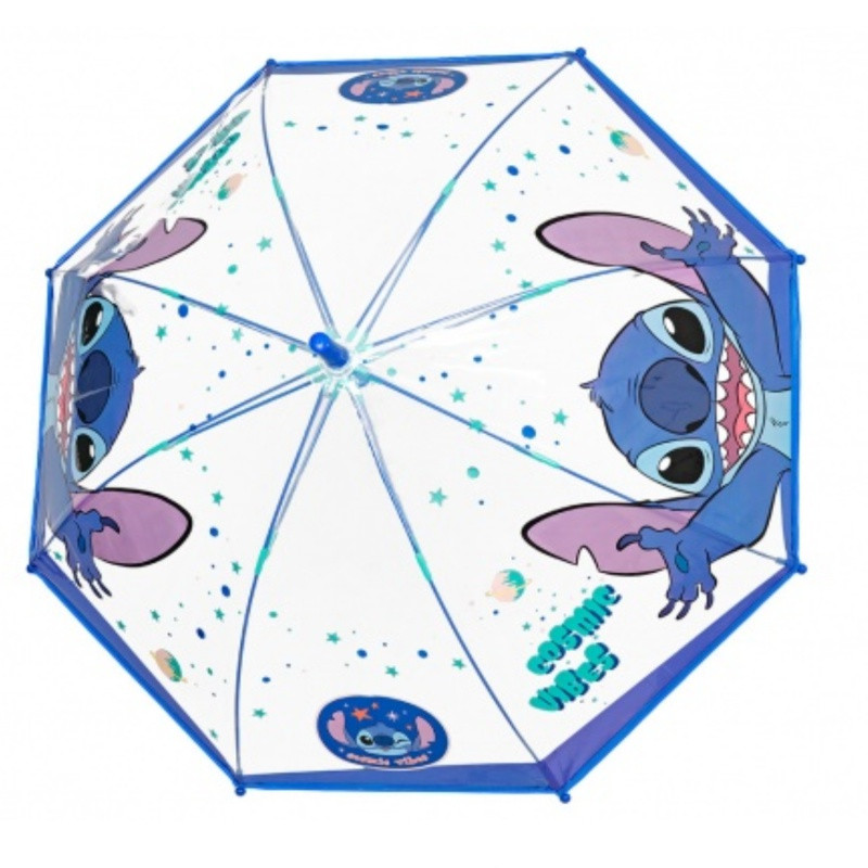 Detský transparentný dáždnik Perletti Kids "Lilo & Stitch", 75426 1