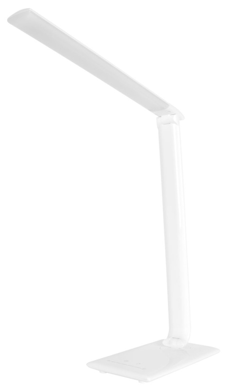 Lampa LED, stolná, stmievateľná, biela, USB, voľba teploty svetla, 12 W