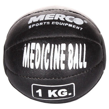 Black Leather kožená medicinbalová lopta