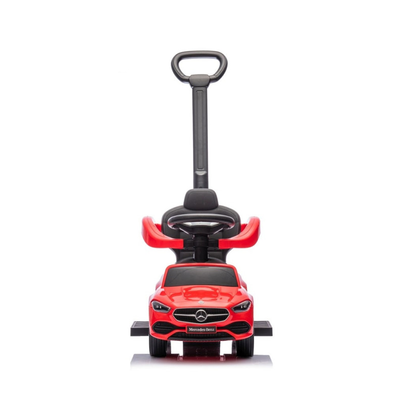 Detské odrážadlo s vodiacou tyčou MERCEDES C-Class Deluxe Milly Mally Red 3