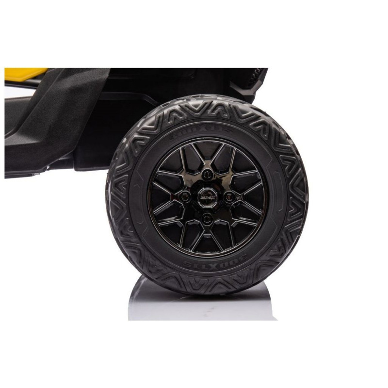 Elektrické autíčko Baby Mix Buggy 12V 4.5Ah žlté 5