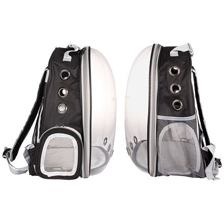 Petbag Transparent batoh pre miláčikov čierna 2