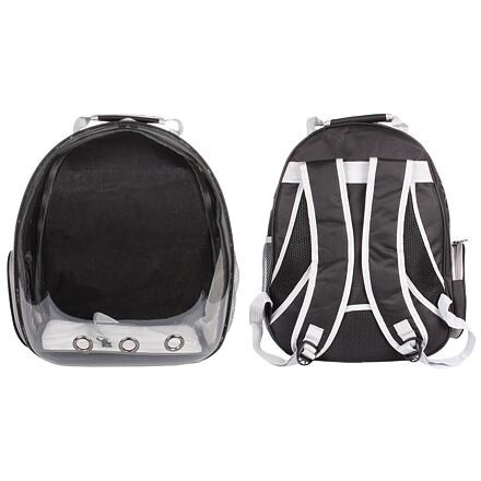 Petbag Transparent batoh pre miláčikov čierna 1